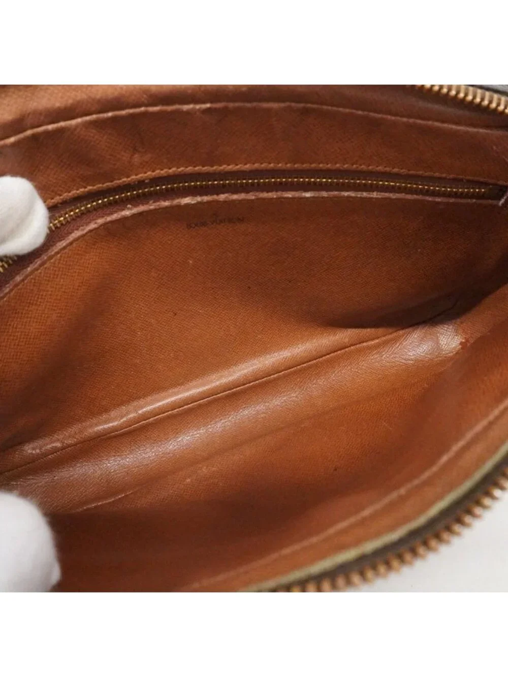 Louis Vuitton Clutch Monogram Marly Dragonne GM Brown